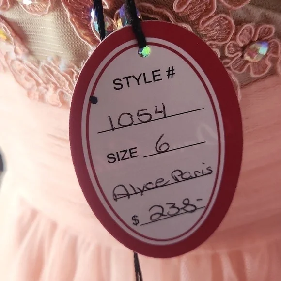 Alyce Paris Dress sz 6 - Picture 7 of 7